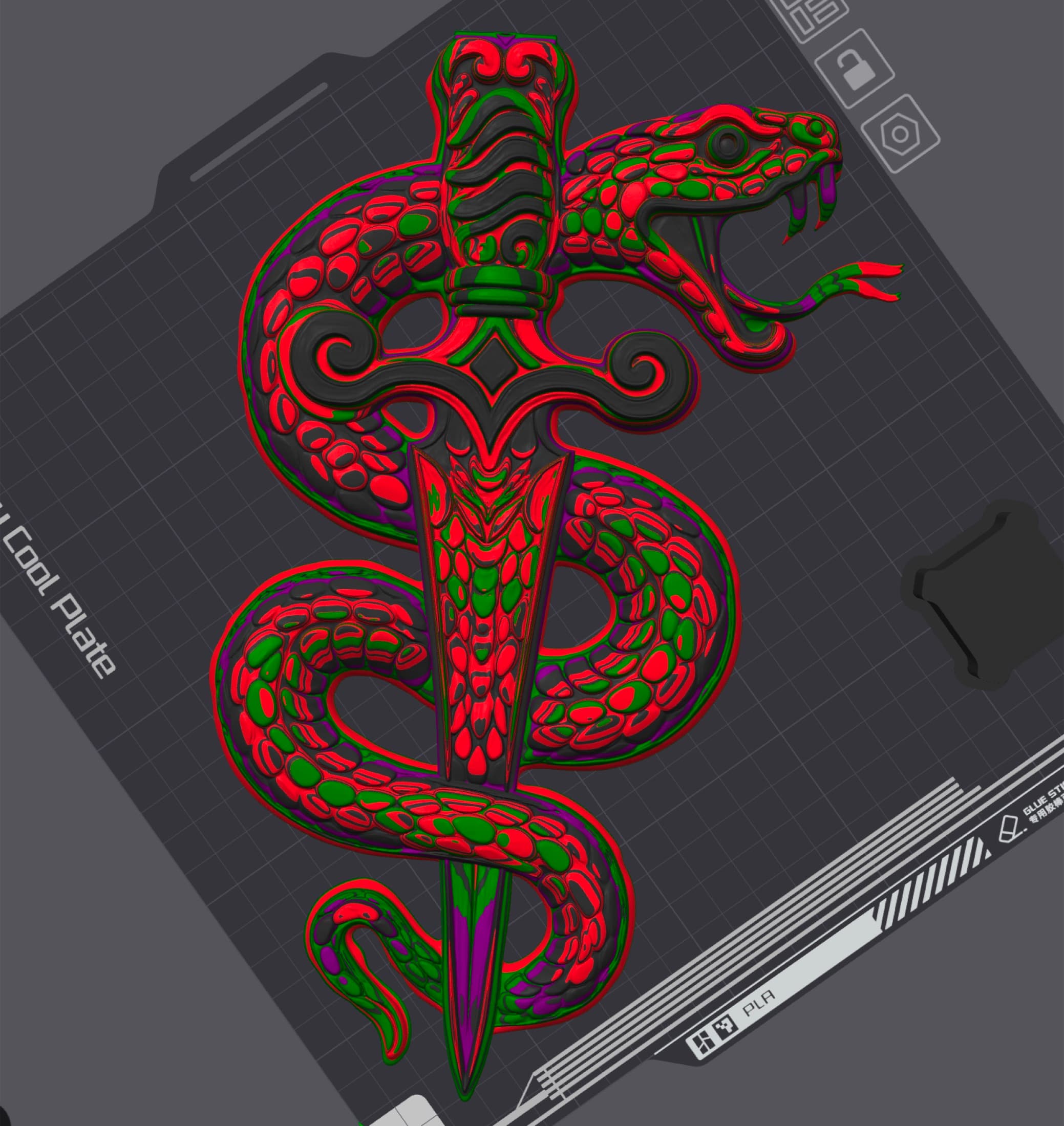 🔥 Early Access Drop: The Blood-Oath Serpent Blade (Patreon-Only Variant)