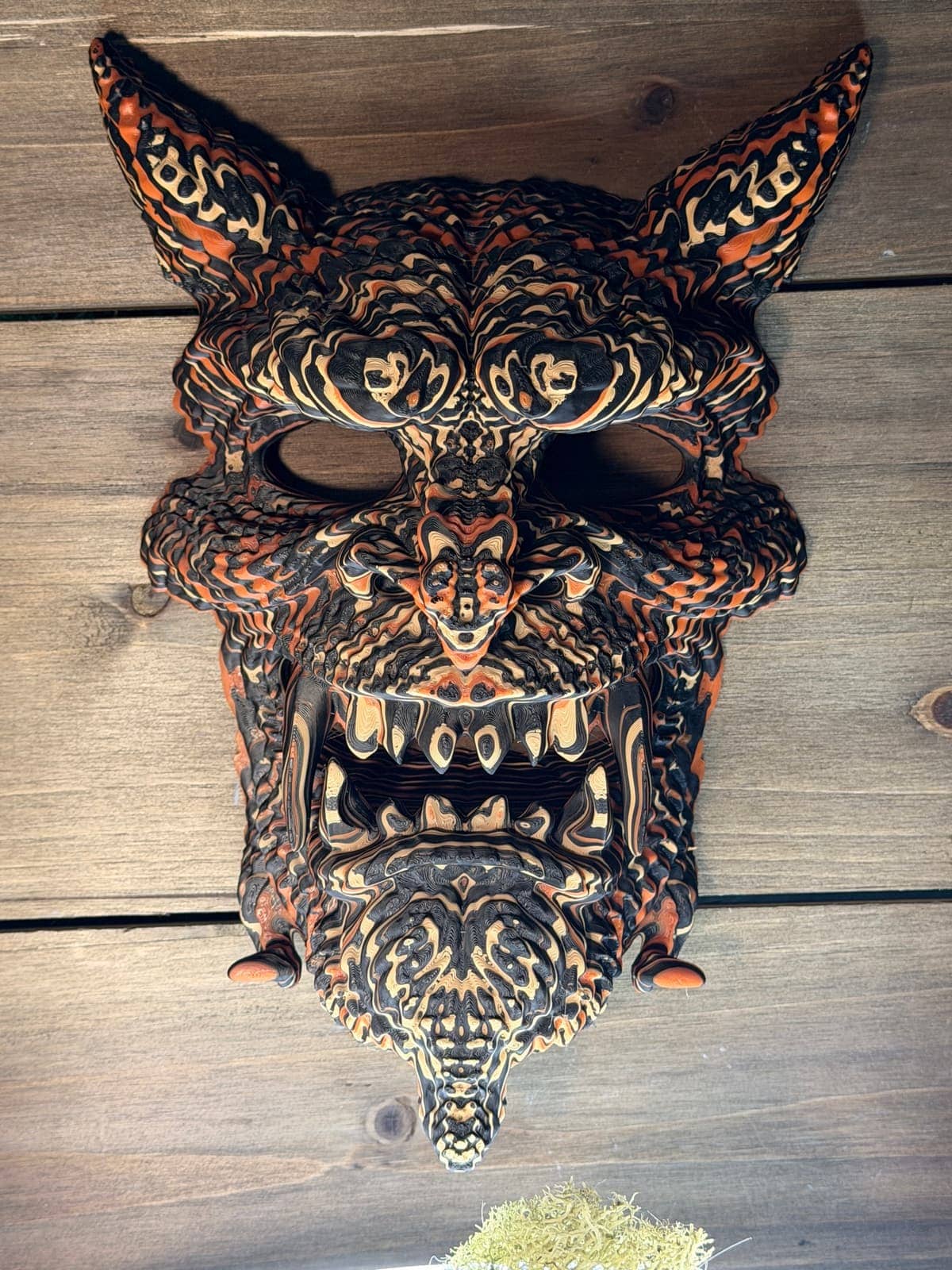 Black Friday Drop for Paid Members Only: Color-Stacked Oni Mask
