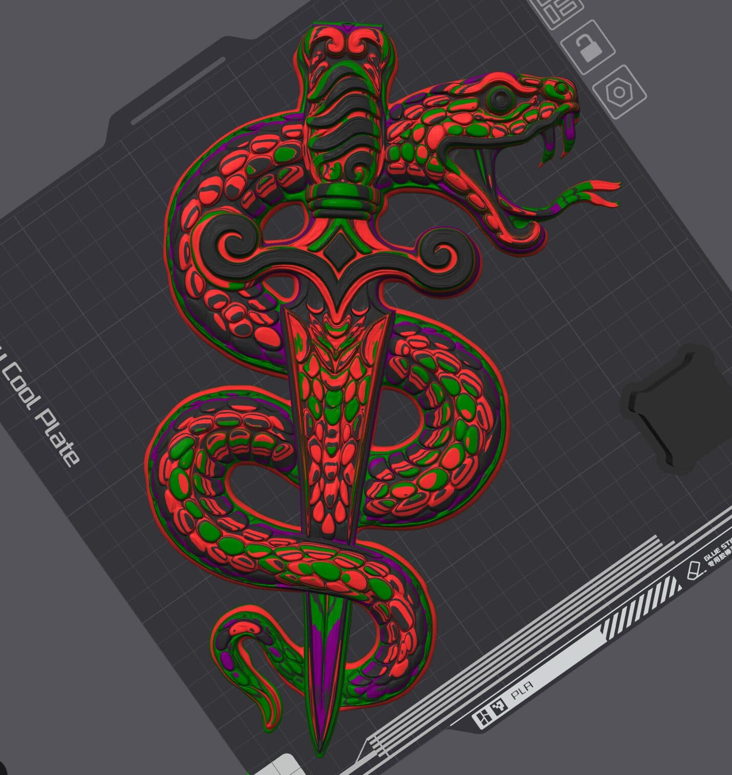 🔥 Early Access Drop: The Blood-Oath Serpent Blade (Patreon-Only Variant)