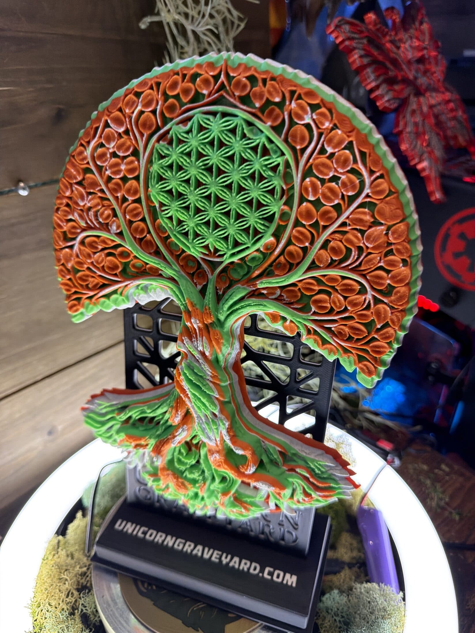 ColorStacked 3D print — The Tree of Life