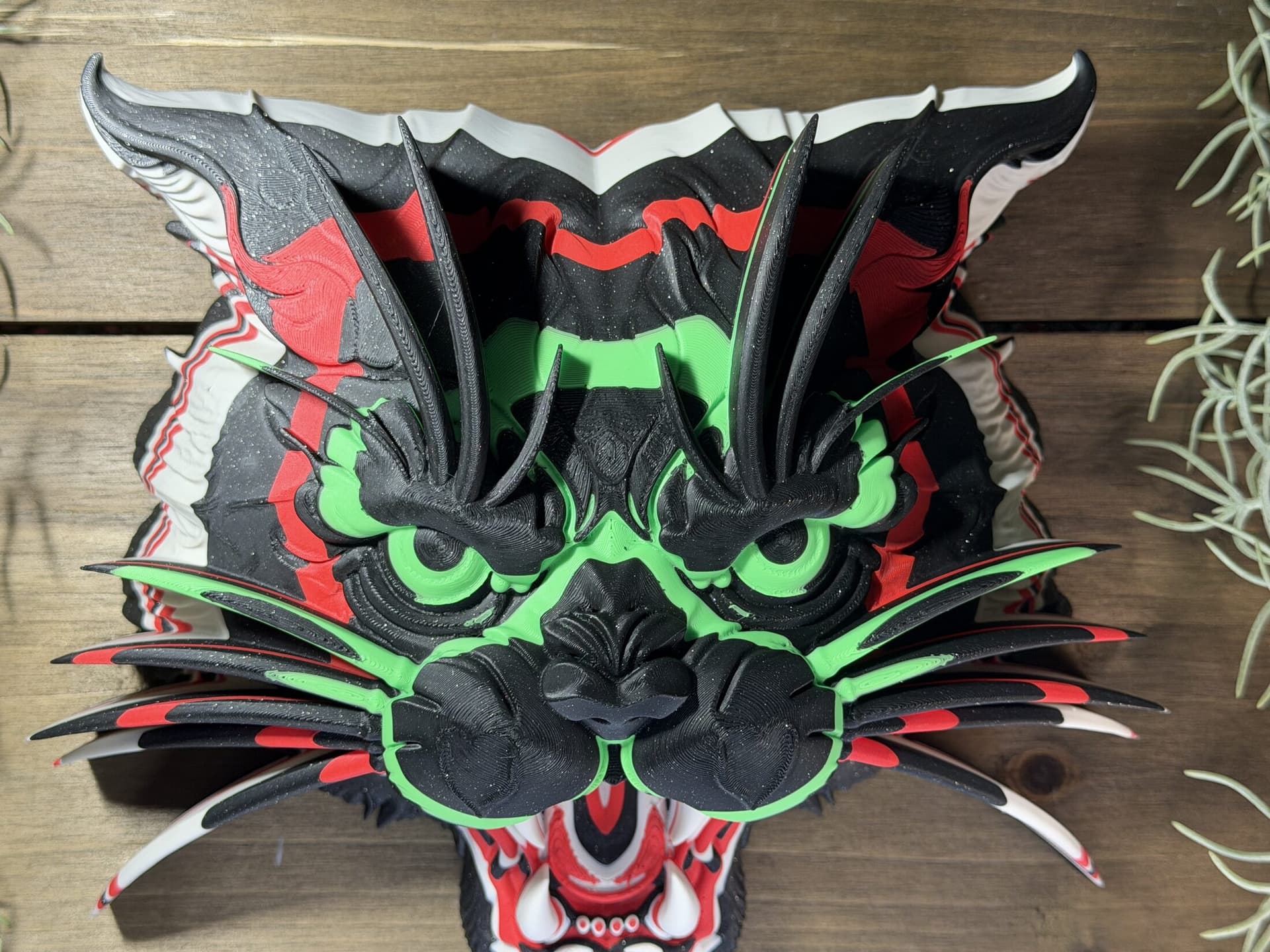 ColorStacked 3D print — The VoidFang Sentinel