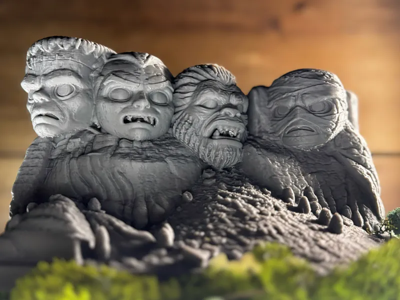 Founding Fathers of Fear - Monster Mt Rushmore