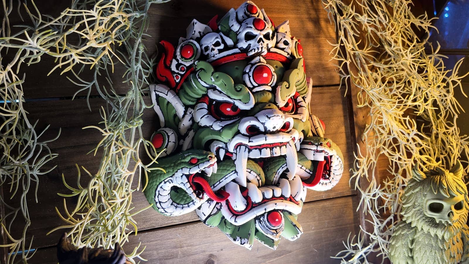 ColorStacked 3D-Druck: The VenomKing Mask