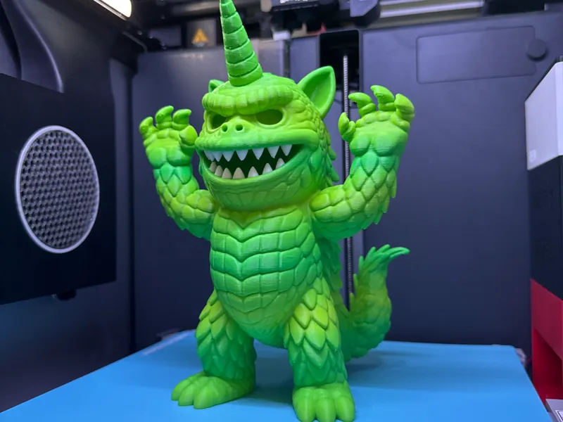 Godzilla Lafufu - Unicorn graveyard style