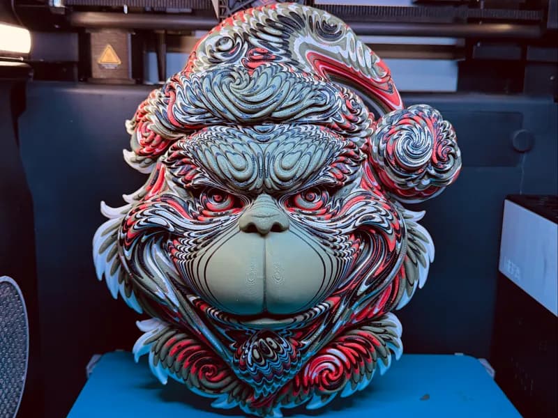 Holiday Villain Relief Wall Hanger – ColorStacked